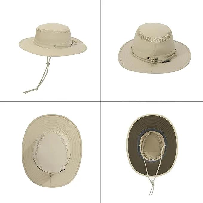 Cimarron Wide Brim Safari Sun Hat for Women & Men – UPF 50+ Outdoor Fishing Hat | Hiking, Running Travel Sun Protection Hat by GreenHaven Gardens
