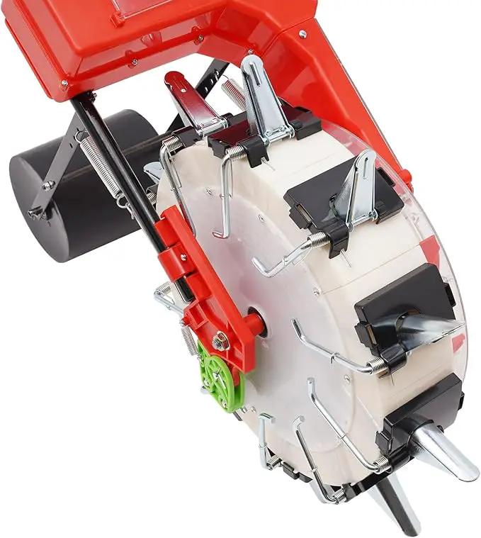 Garden Seeder, Manual Seeder Hand Seed Spreader Handheld Seeding Machine with 10 Seeding Nozzles, Hand-Push Roller Seed and Fertilizer Applicator for Planting Corn Soybean Peanut by GreenHaven Gardens