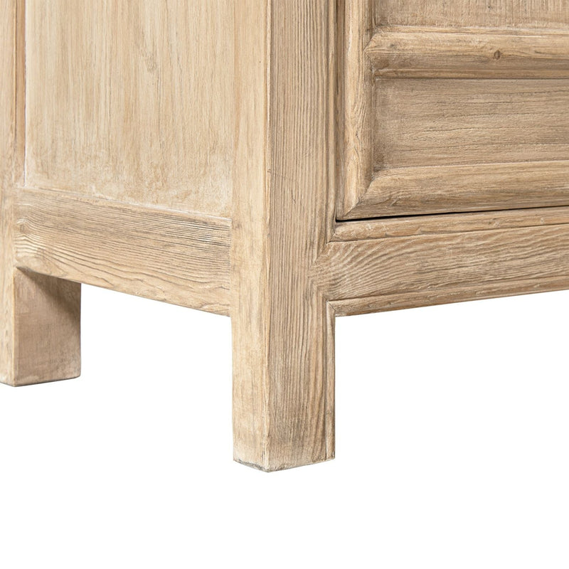 Arden - 2 Door Bookcase Storage Cabinet - Natural by HouseOfZazla