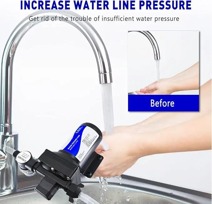 12V RV Water Pressure Pump Quiet 70 psi Washdown Pumps for Boats Marines Diaphragm Pump Transfer Pump 12 Volts Water Pump Self Priming by GreenHaven Gardens