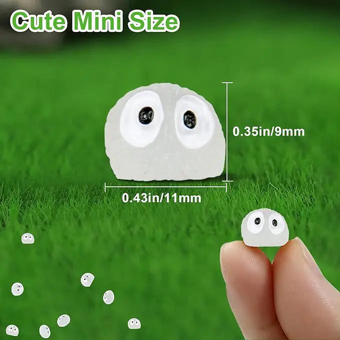 Glow in The Dark Tree Elves Fairy 60Pcs Mini Resin Elf Fairy Garden Accessories Little Briquettes Elves Miniature Figurines, Micro Landscape Gnomes Dollhouse Ornament Potted Plants Decorations by GreenHaven Gardens
