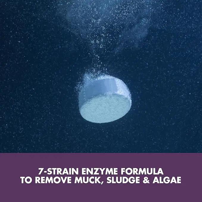 Nature's Core Muck Removal Tablets Natural Pond Sludge Remover, Cleans & Clears Away Muck & Sludge, Safe for The Environment, Treats 1,500 Sq Ft, 3 Month Supply, 16 Scoops, 8 lb by GreenHaven Gardens