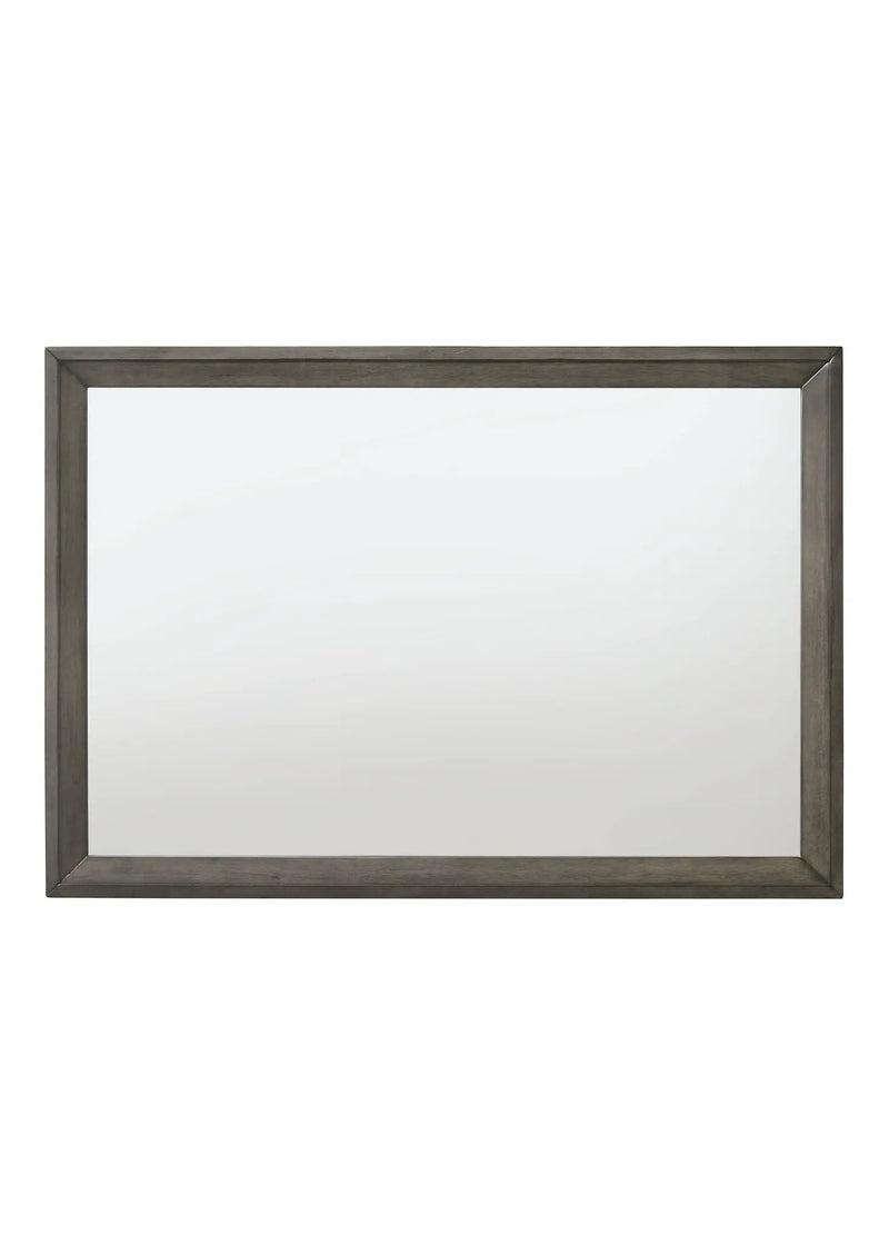 Escher - Mirror - Gray / Oak by HouseOfZazla
