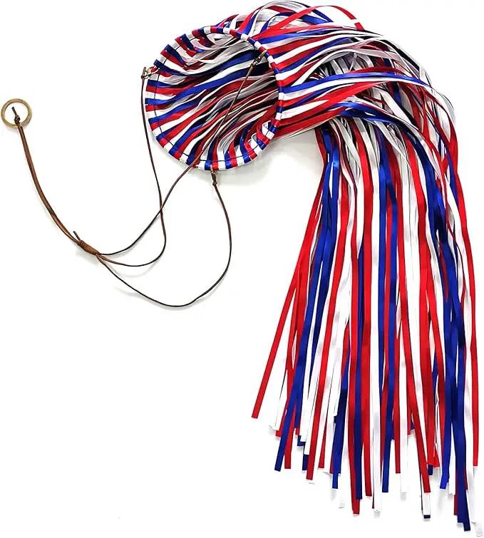 Satin Ribbon Windsock Streamer, Outdoor Decorations for Your Patio, Garden, Yard, Dock and Camper, 41-Inch, WS41-LBH by GreenHaven Gardens