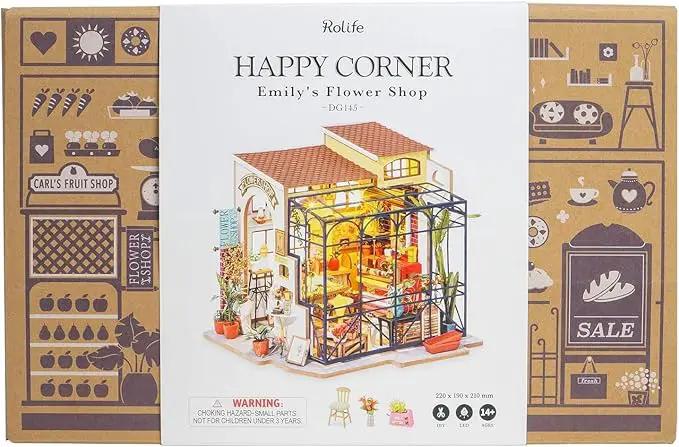 Rolife 1:20 Miniature House Kits-Tiny House Kit-DIY Miniature Dollhouse Kits for Adults-Model Building Craft Kits-Hobbies Gifts for Women and Men by GreenHaven Gardens