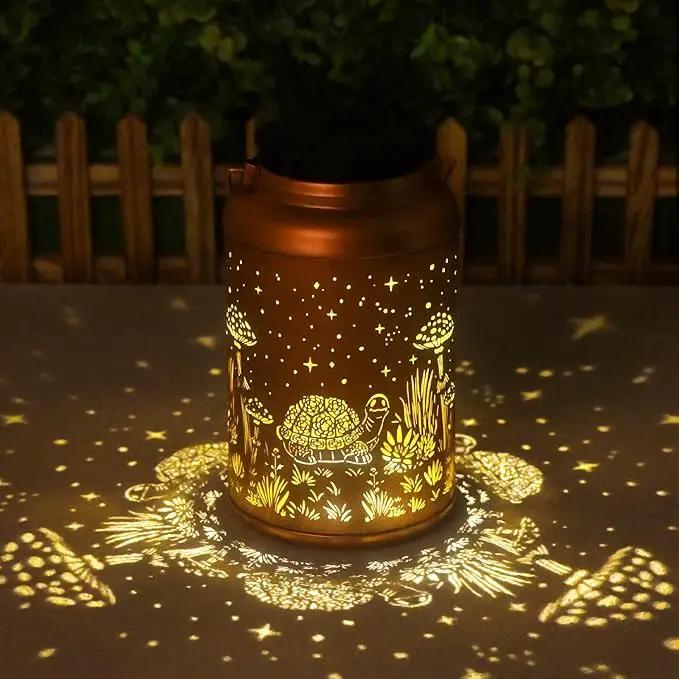 2 Pack Turtle Solar Lanterns Outdoor Waterproof - Hanging Turtle Solar Lights Garden Decor, Birthday Gifts for Women, Mom, Mothers Day Gifts, Outdoor Decor for Patio, Yard by GreenHaven Gardens