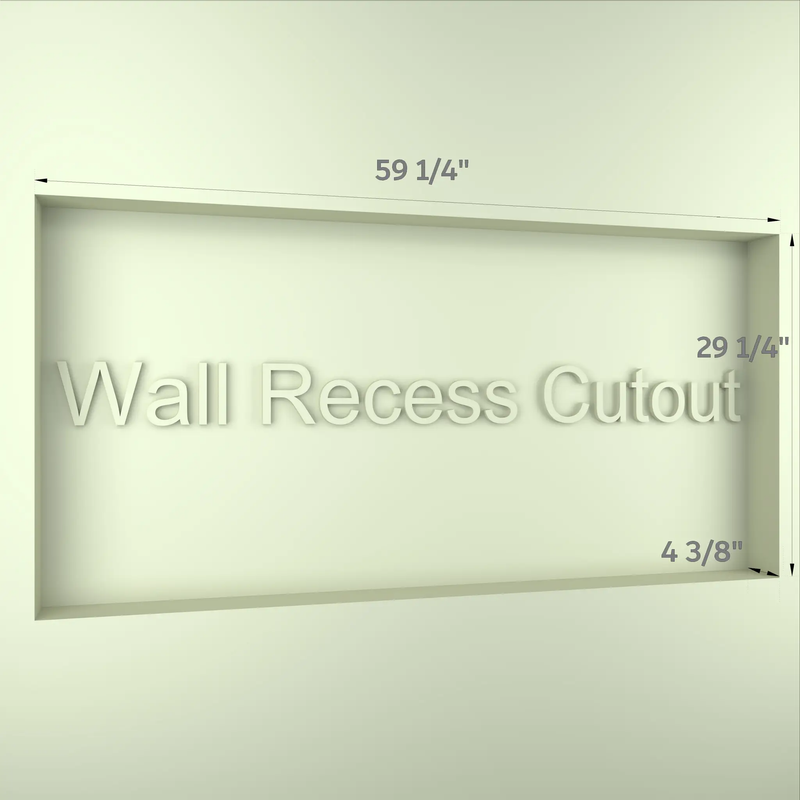 60 in. W x 30 in. H Rectangular Bathroom Mirror by HouseOfZazla