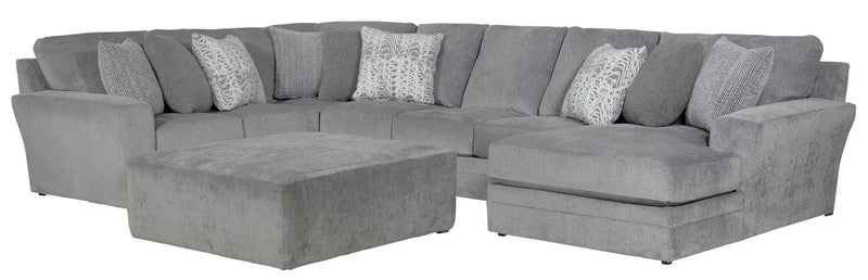 Glacier - Sectional With Cocktail Ottoman by Unique Piece Furniture