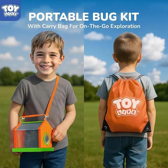 TOY Life Bug Catcher for Kids, Bug Catching Kit Kids Explorer Kit with Butterfly Net, Catching Tool, Tweezers, Magnifying Glass, Binoculars, Insect Catcher, Educational Outdoor Toys Kid Adventure Set by GreenHaven Gardens
