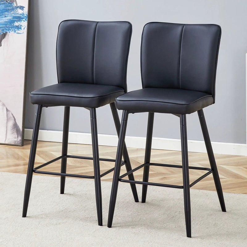Modern Style Chair With Sleek Backrest Design (Set of 2) by Unique Piece Furniture