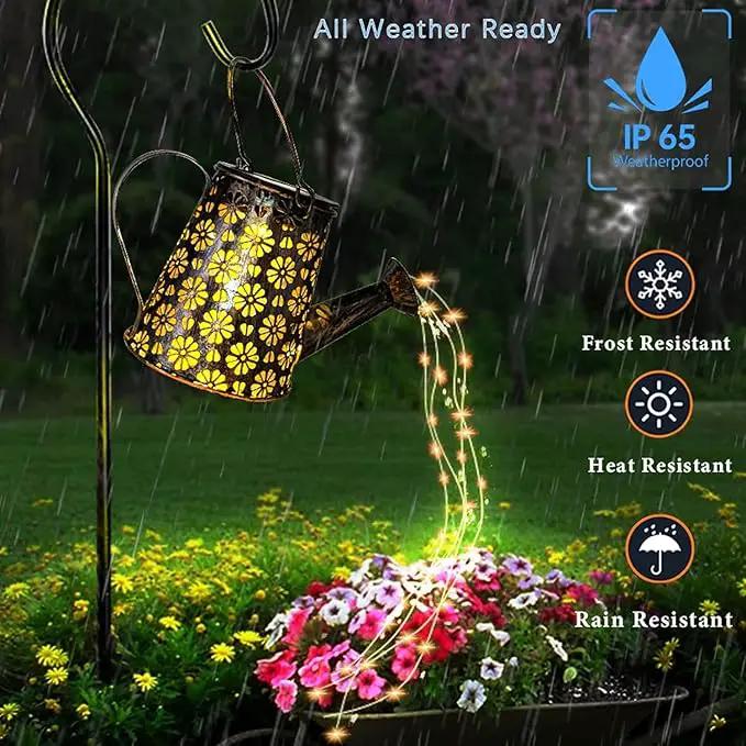 2 Pack Solar Watering Can with Lights,Solar Outdoor Garden Decor Waterproof Hanging Lantern Landscape Lights Outside Decorations for Yard Lawn Patio Gardening Gifts. by GreenHaven Gardens