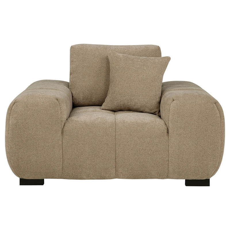 Plather - Track Arm Accent Chair by HouseOfZazla