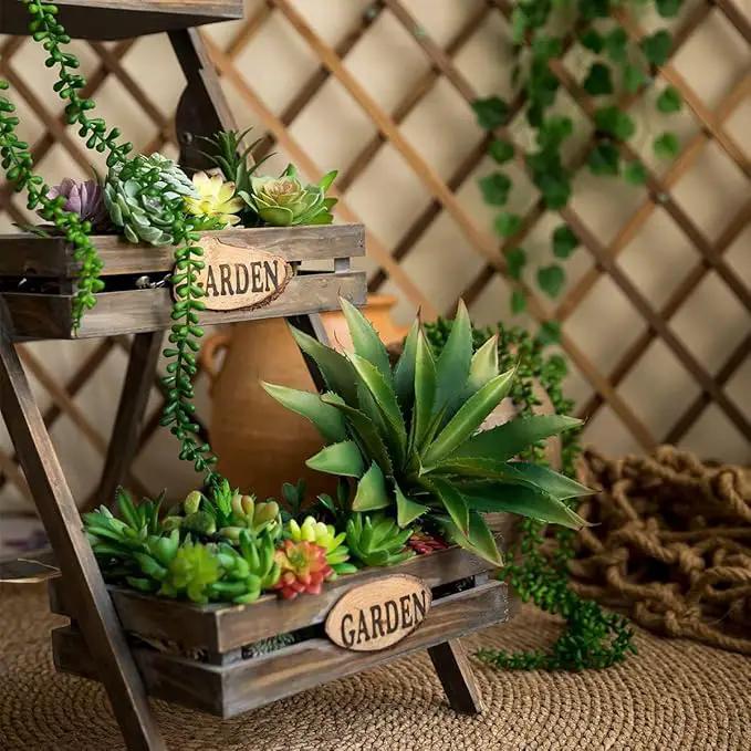 JUSTOYOU Large 12.5" Artificial Succulents Aloe Plants Real Touch Fake Flowers Unpotted for Home Wedding Festival Arrangement (1, Green) by GreenHaven Gardens
