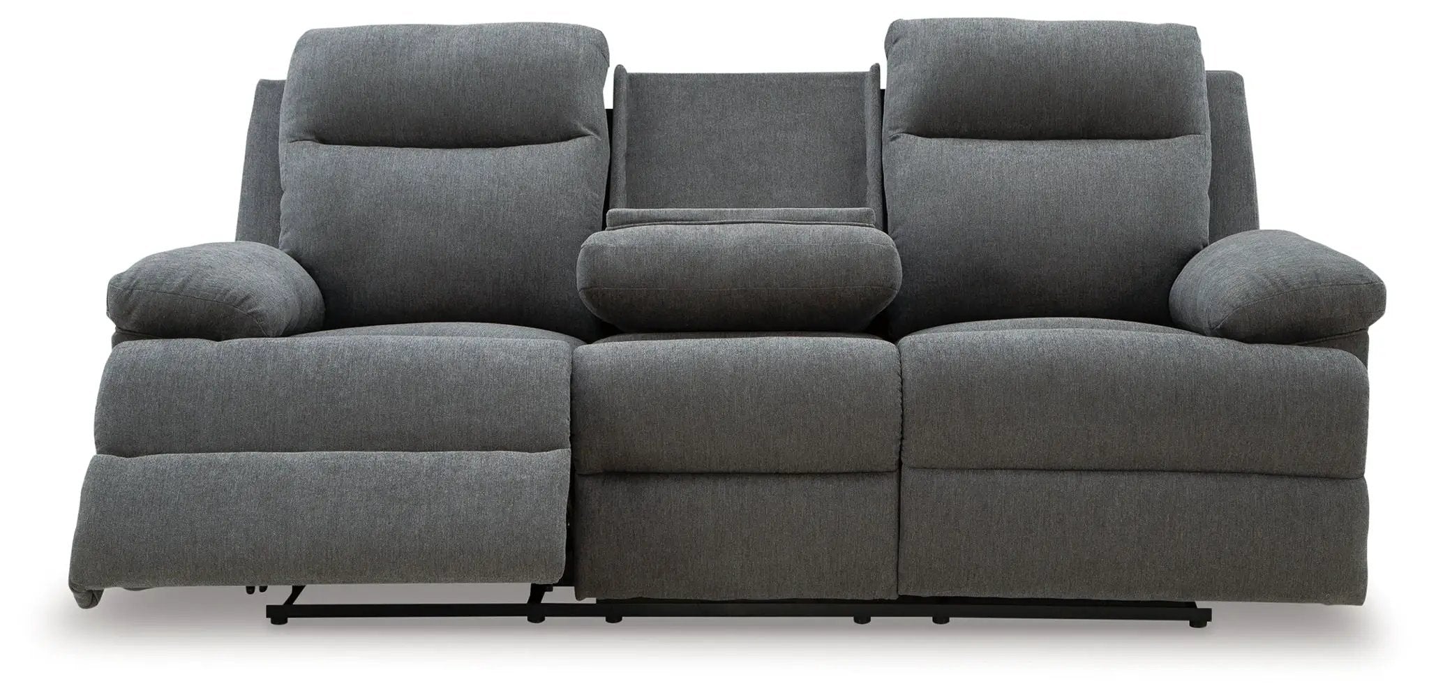 Side-Swipe - Reclining Sofa With Drop Down Table by Unique Piece Furniture