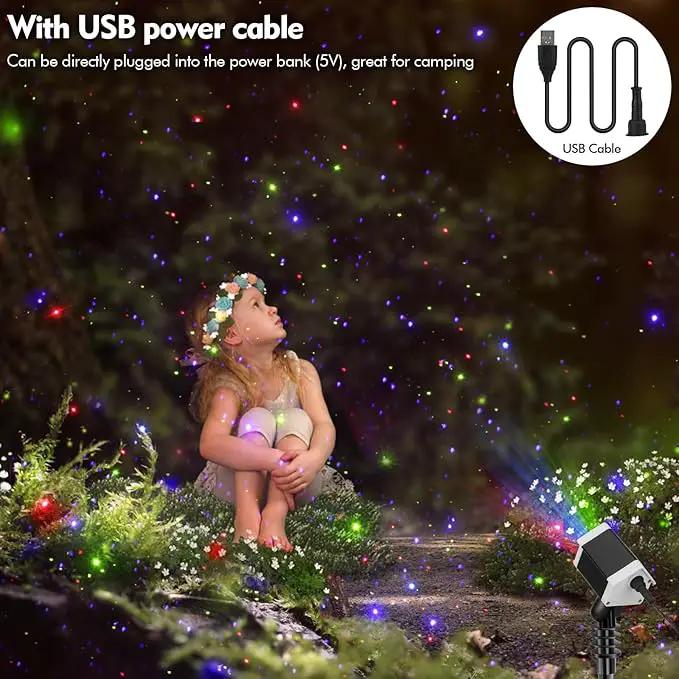 Laser Projector Firefly Lights, Motion Christmas Light with Remote Control, Waterproof Garden Decorative Lights for Indoor/Outdoor, Garden, Park, Patio by GreenHaven Gardens