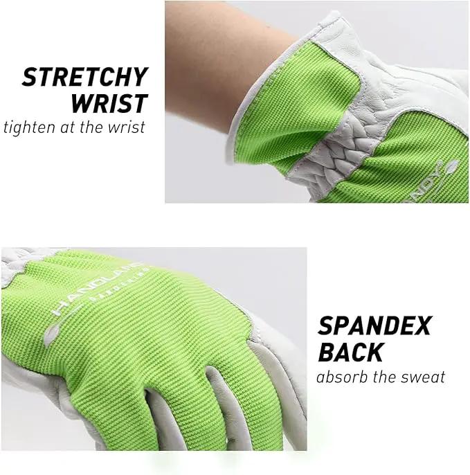 HANDLANDY Women Safety Work Gloves Utility Touch Screen Working Grip Glove for Yardwork Gardening Breathable Mechanic Gloves by GreenHaven Gardens