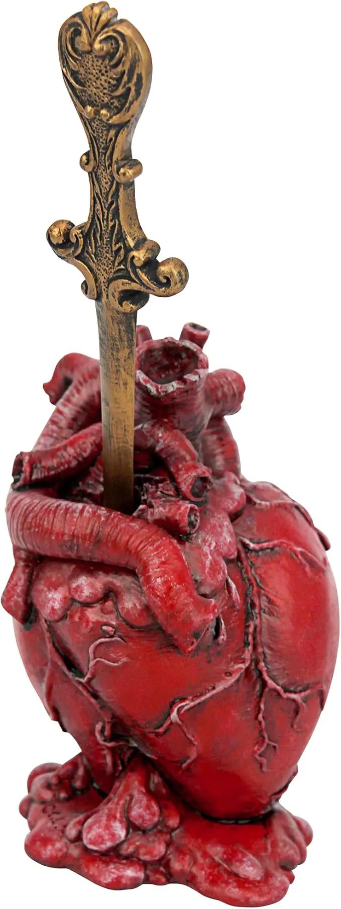 Design Toscano Edgar Allen Poe s Tell-Tale Heart Statue 5 Inch by GreenHaven Gardens