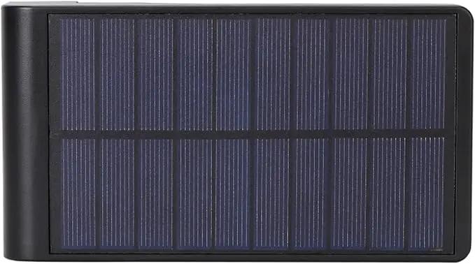 Techko Outdoor Solar L-Shaped Path Lights (2-Pack), Modern Minimal Design, Waterproof IP65, Garden Lights for Landscape, Yard, Walkway, Pathway,Matte Black by GreenHaven Gardens