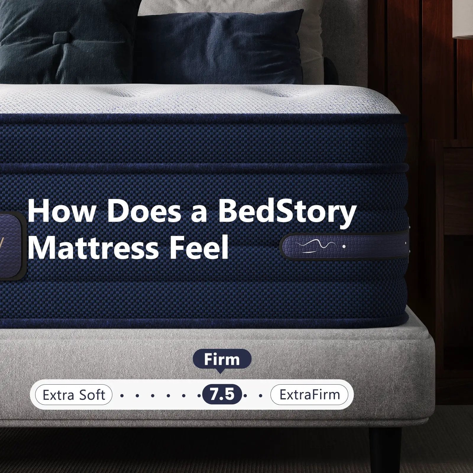 Bedstory Spine Align Pro 14" King Firm Cooling Hybrid Mattress by HouseOfZazla
