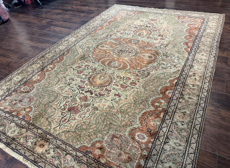 Antique Turkish Kayseri Rug 7x10 by Jewel Rugs