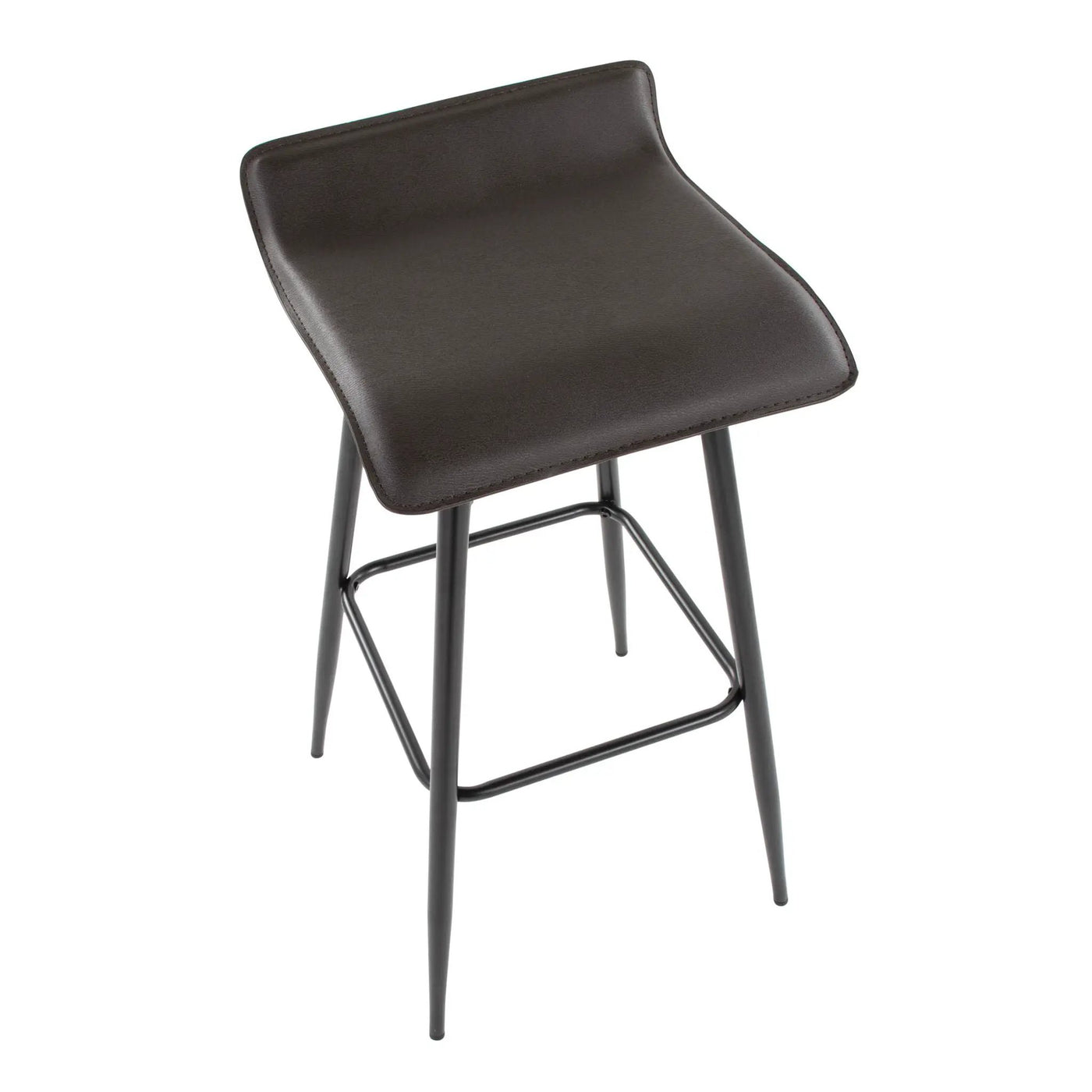 Ale - Contemporary Fixed-Height Bar Stool (Set of 2) by HouseOfZazla