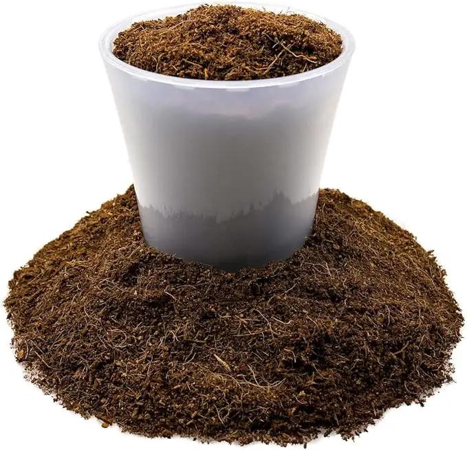 Premium Organic Coconut Coir Mix for Home Gardening - 10 Quart - All Natural Soil Amendment - PH Balanced and Double Washed Coco Coir by Gardenera (2 Bags of 5 Quart) by GreenHaven Gardens