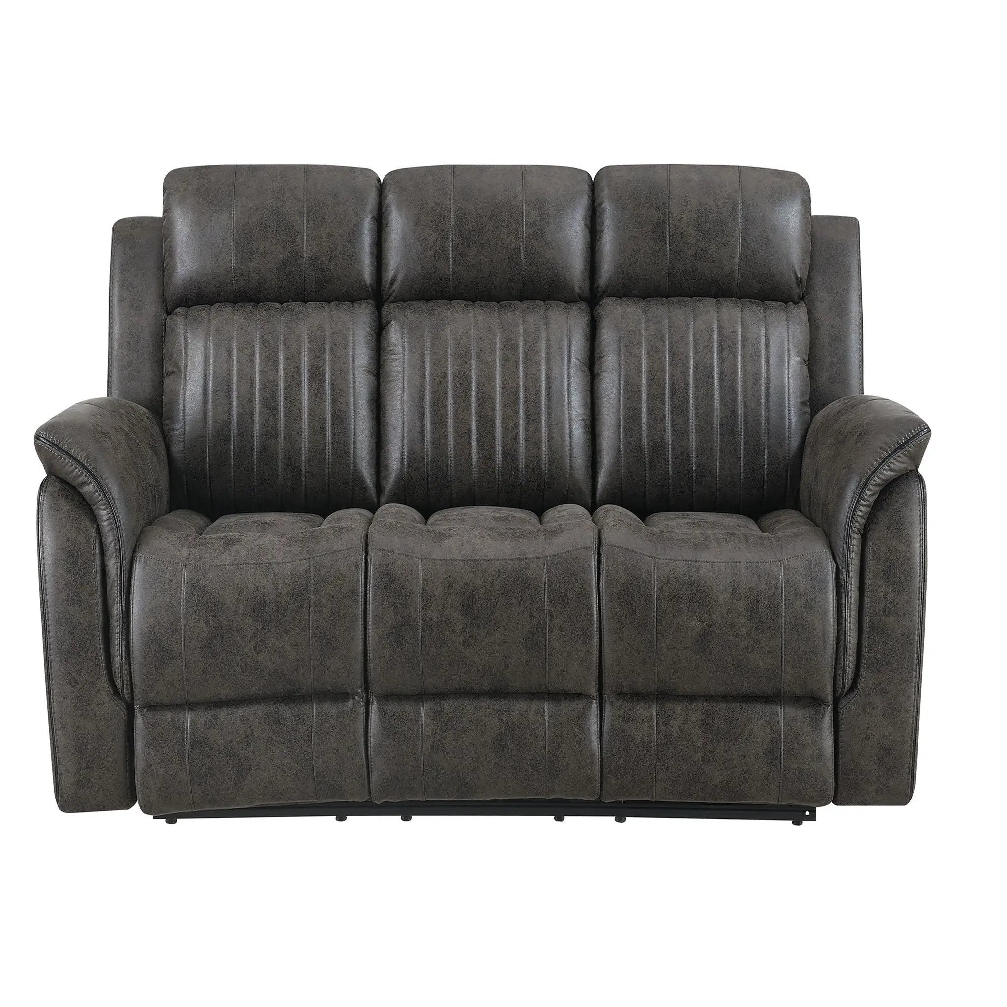 Steban - Reclining Sofa - Gray by Unique Piece Furniture