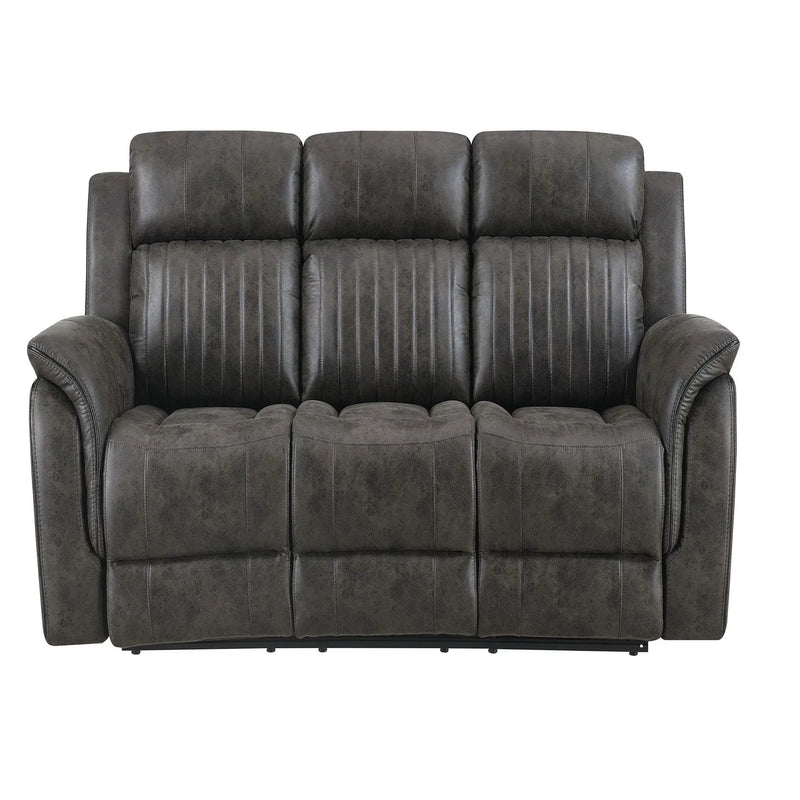 Steban - Reclining Sofa - Gray by Unique Piece Furniture