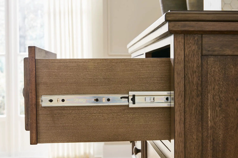 Sturlayne - Dresser And Mirror - Brown by Unique Piece Furniture
