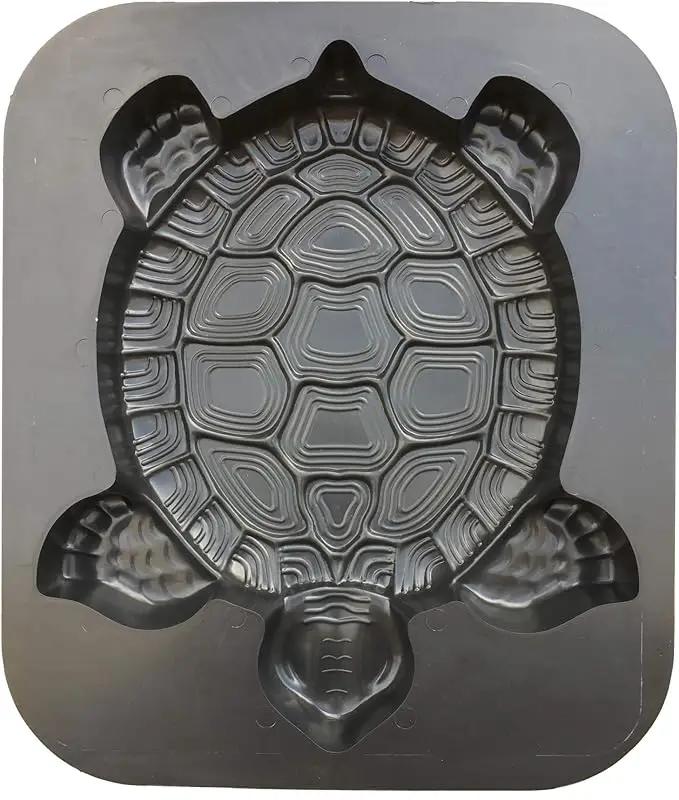 Turtle Shape Stepping Stone Mold, Tortoise Concrete Cement Mould Walk Maker, DIY Personalized Manual Garden Lawn Pathmate Paving Pavement Paver by GreenHaven Gardens