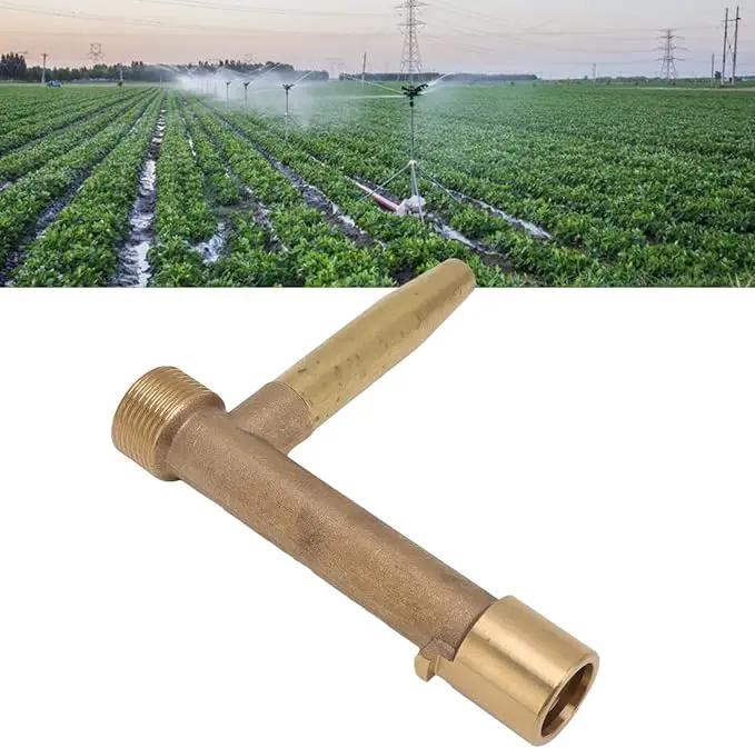 BORDSTRACT Quick Water Intake Valve Key, G1 Male Thread Brass Quick Coupler Valve Hose for Garden Underground Irrigation by GreenHaven Gardens