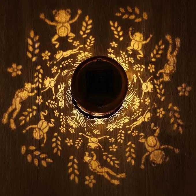 Frog Decoration Solar Lanterns Outdoor Waterproof Garden Decor Gifts for Women Mon Grandma Metal Hanging Solar Lights for Outside LED Lanterns for Yard, Patio, Lawn, Tabletop, Pathway, Landscape by GreenHaven Gardens