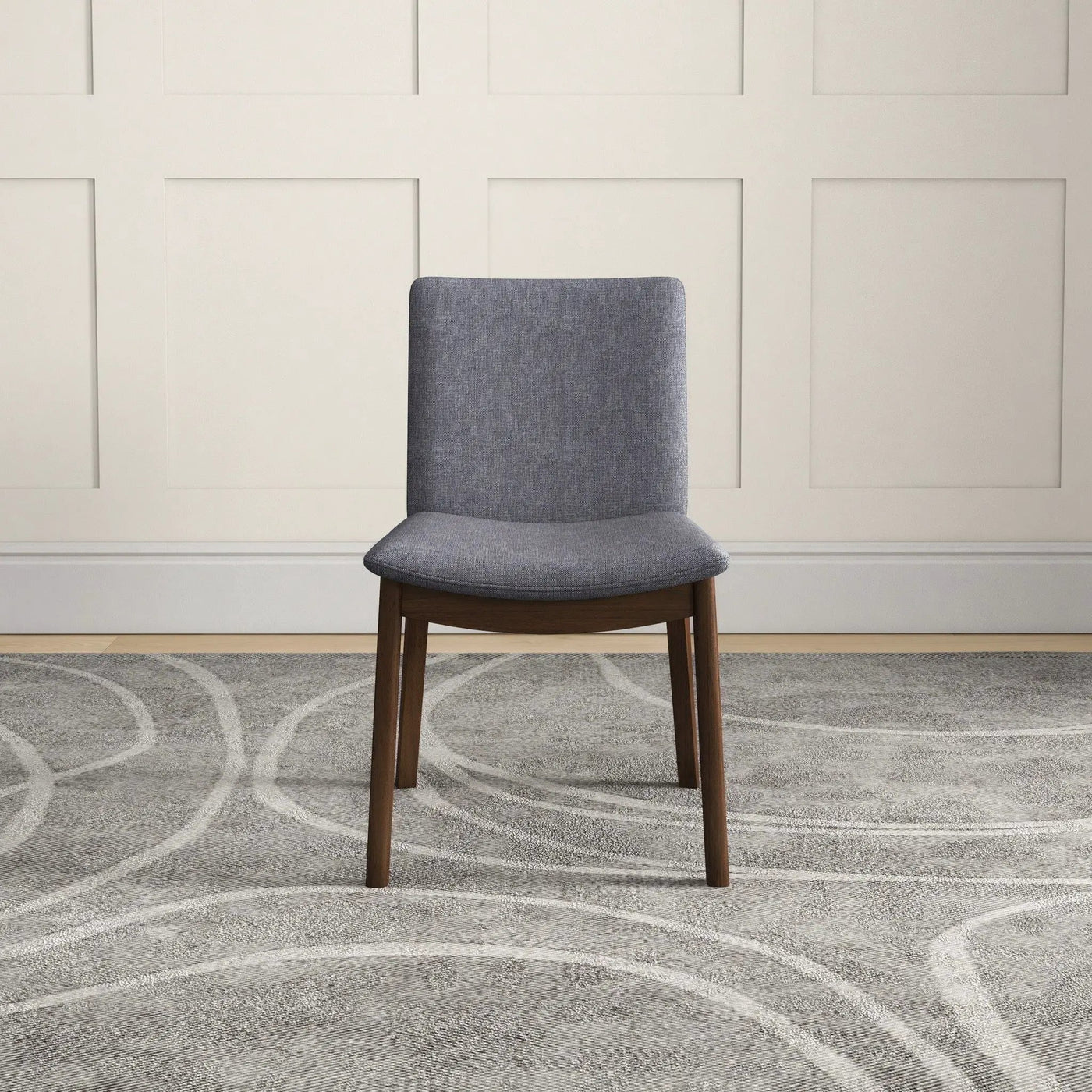 Laura - Mid-Century Modern Solid Wood Dining Chair (Set of 2) by HouseOfZazla