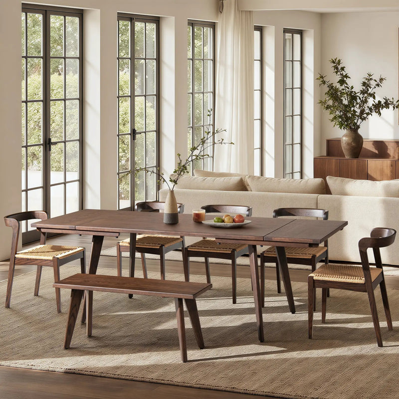 Capri 59-90.5" Solid Dining Table by HouseOfZazla