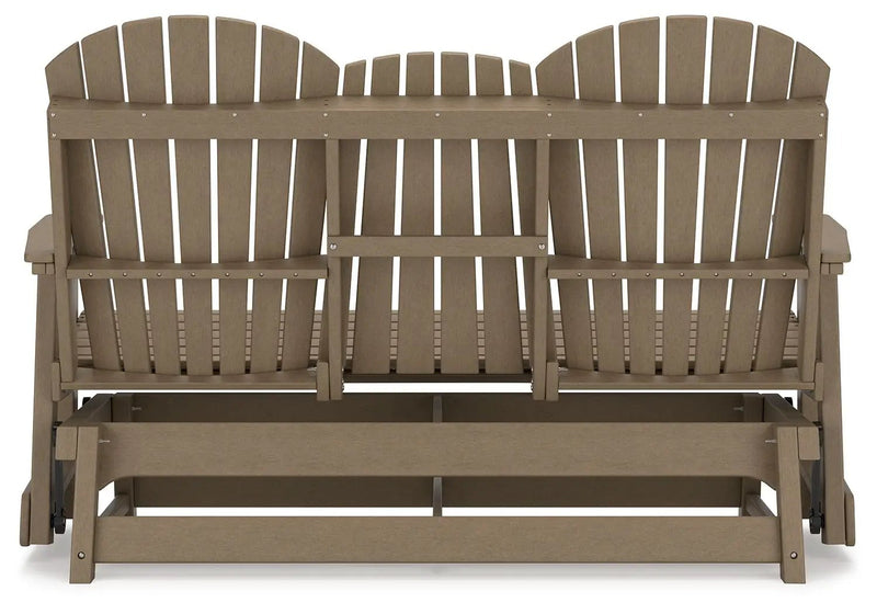 Hyland Wave - Glider Loveseat by Unique Piece Furniture