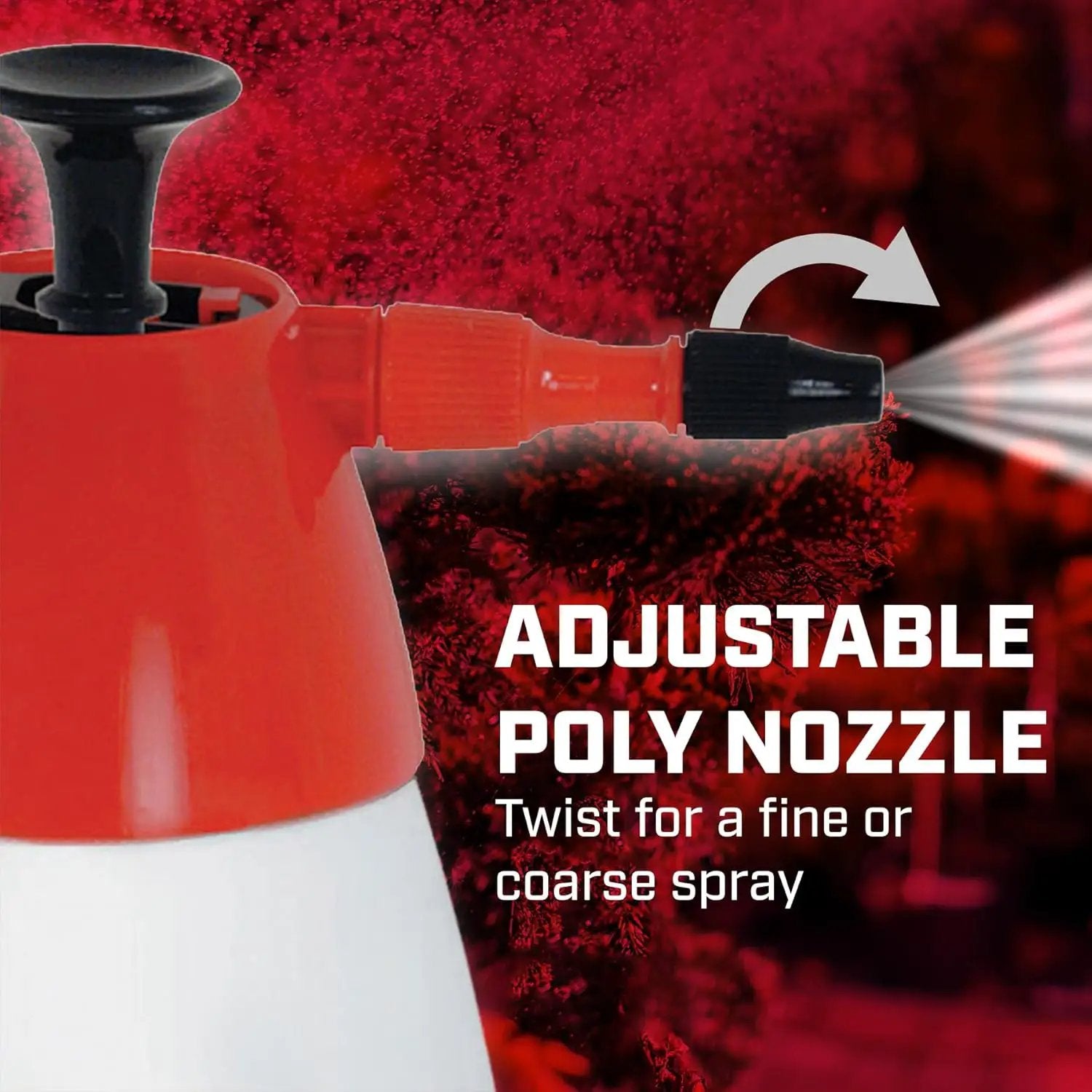 Chapin 1003 Made in USA 48 Ounce Farm and Field Hand Sprayer with Ergonomic Handle, Anti Clog Filter, Adjustable Nozzle, for Spraying Plants, Lawns, Weeds, Insects, Fertilizer, Translucent White by GreenHaven Gardens