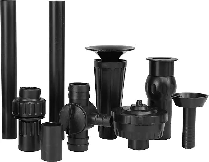 TotalPond Large Nozzle Kit Black Height : 7 Width : 4.02 Depth : 2.99 by GreenHaven Gardens