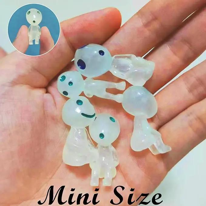 20Pcs Fairy Garden Accessories Outdoor Miniature Decor Glow in The Dark Tree Elves Luminous Ghost for Micro Landscape Gnomes Decoration Patio Lawn Yard Pot Kit by GreenHaven Gardens