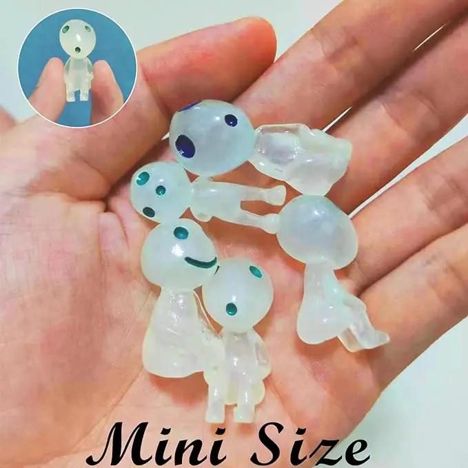 20Pcs Glow in Dark Statues Fairy Garden Accessories Outdoor Luminous Ghost Gnome Elves Miniature Decorations for Decor Plant Tree Patio Lawn Terrace Balcony Yard Micro Landscape Kit by GreenHaven Gardens