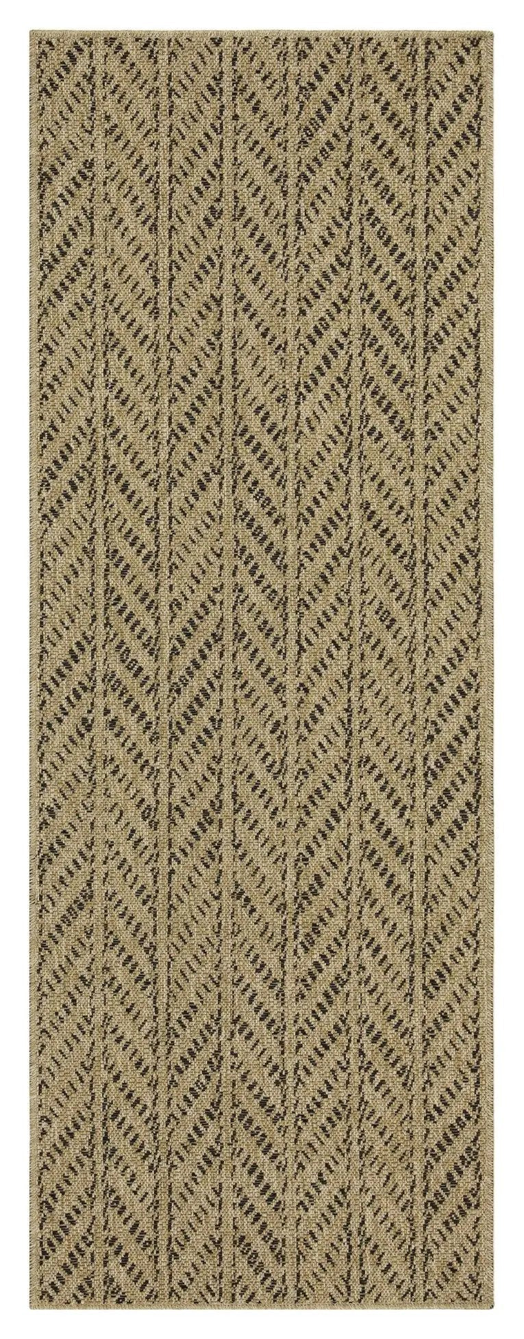 Earth - 7'10" X 10'3" Indoor, Outdoor Area Rug - Black, Natural by Unique Piece Furniture