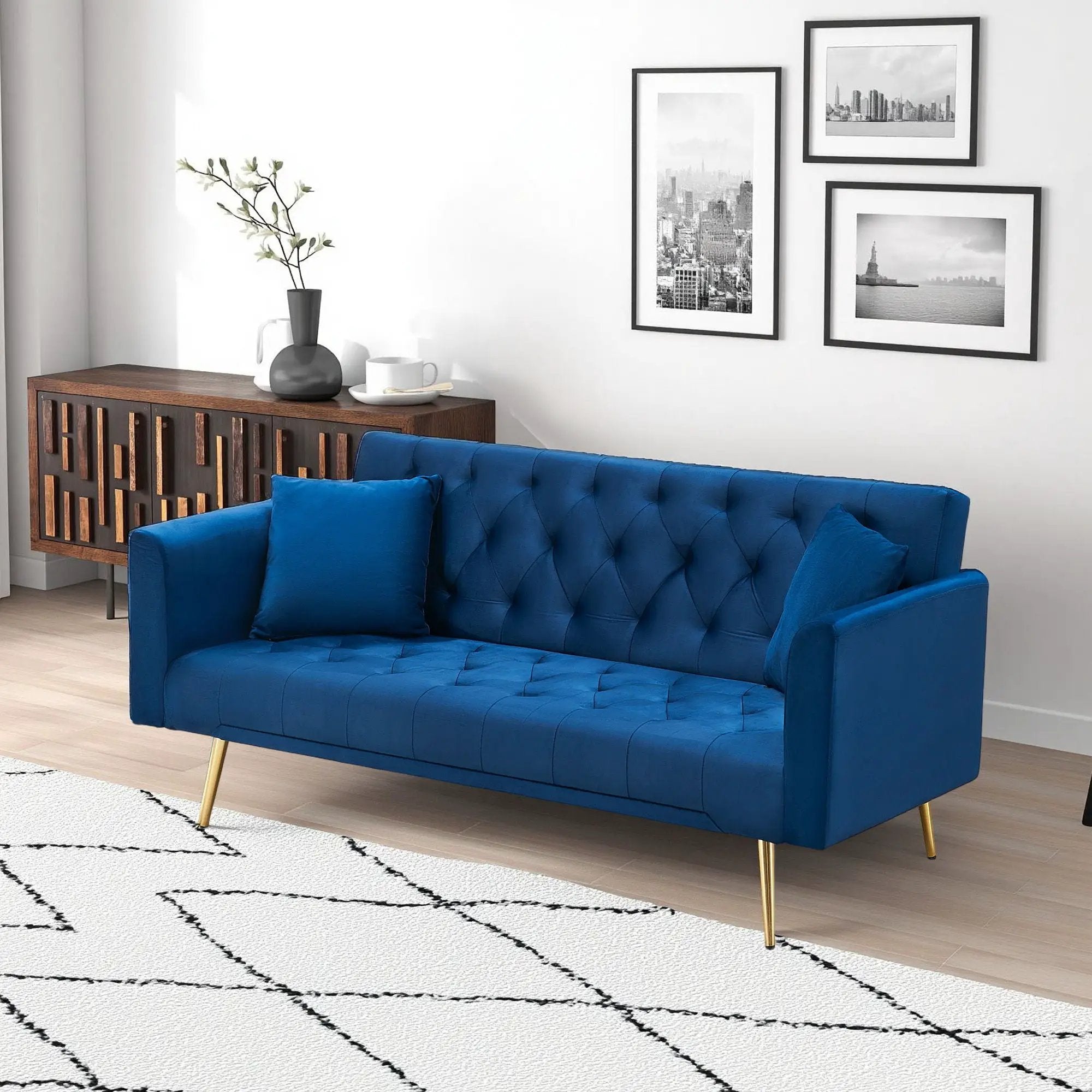 Convertible Double Folding Living Room Sofa Bed by HouseOfZazla