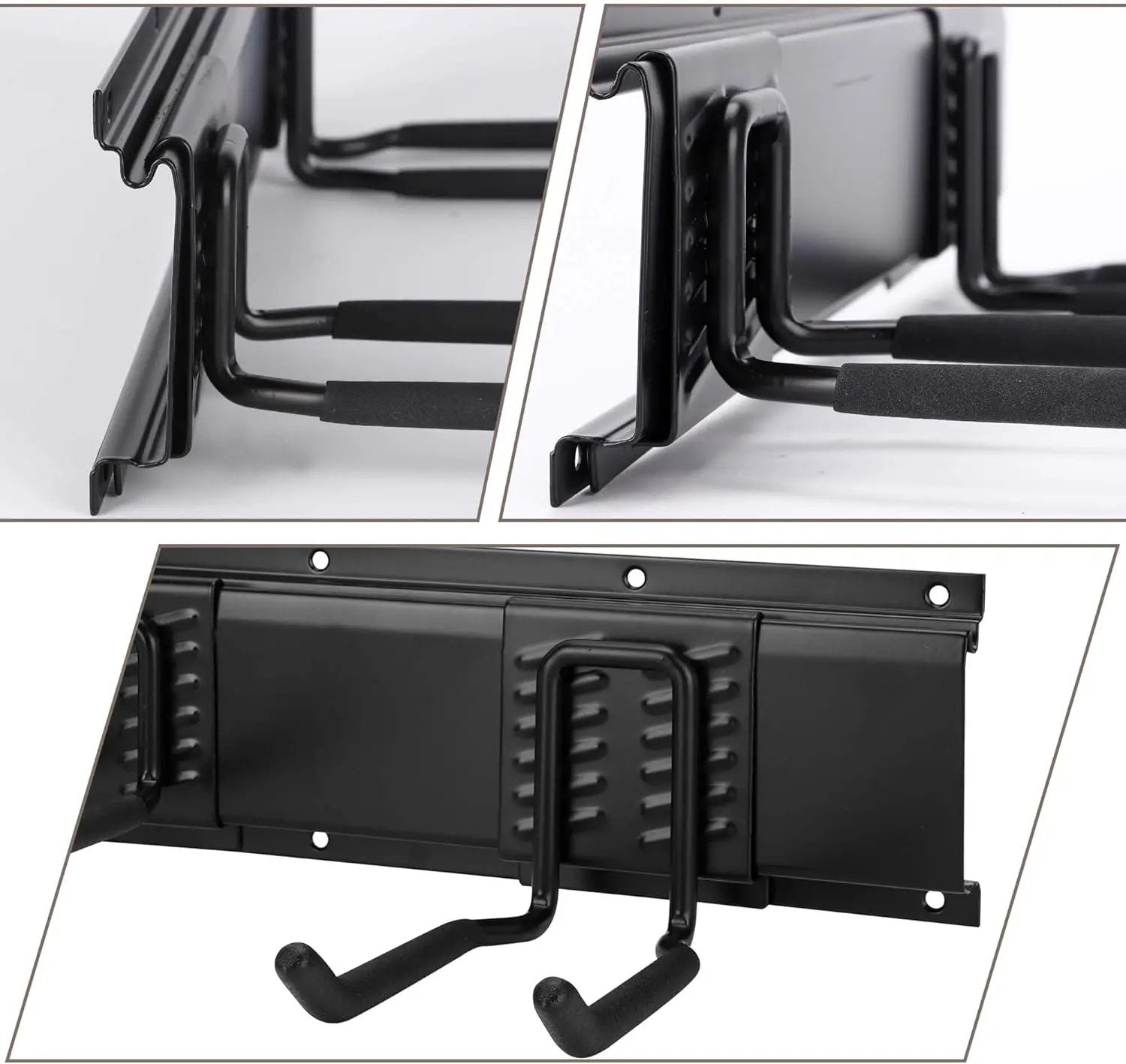 Garage Tool Organizer and Hanging Storage Rack, Heavy Duty Hooks for Organizing Various Tools in Shed, Garden, Yard by GreenHaven Gardens