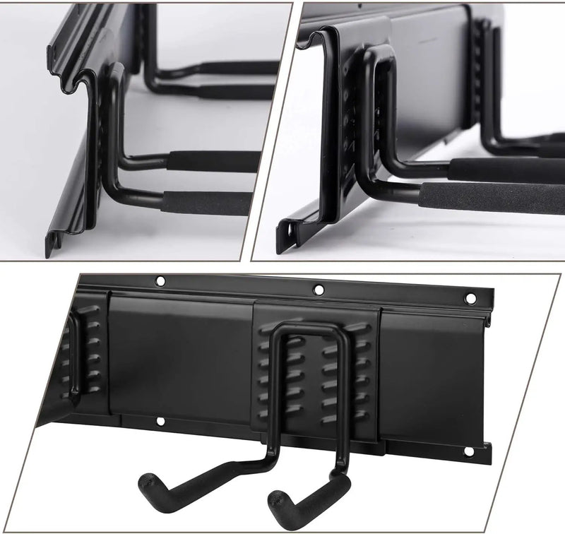 Garage Tool Organizer and Hanging Storage Rack, Heavy Duty Hooks for Organizing Various Tools in Shed, Garden, Yard by GreenHaven Gardens