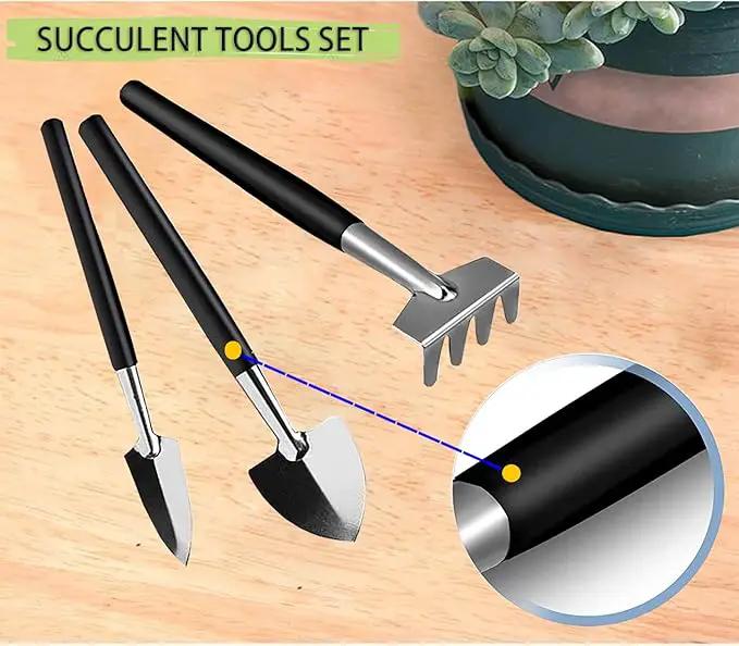 12 Pcs Succulent Tools Set Mini Transplanting Garden Tools Kit for Indoor Gardening Flower Pot Cactus Care by GreenHaven Gardens