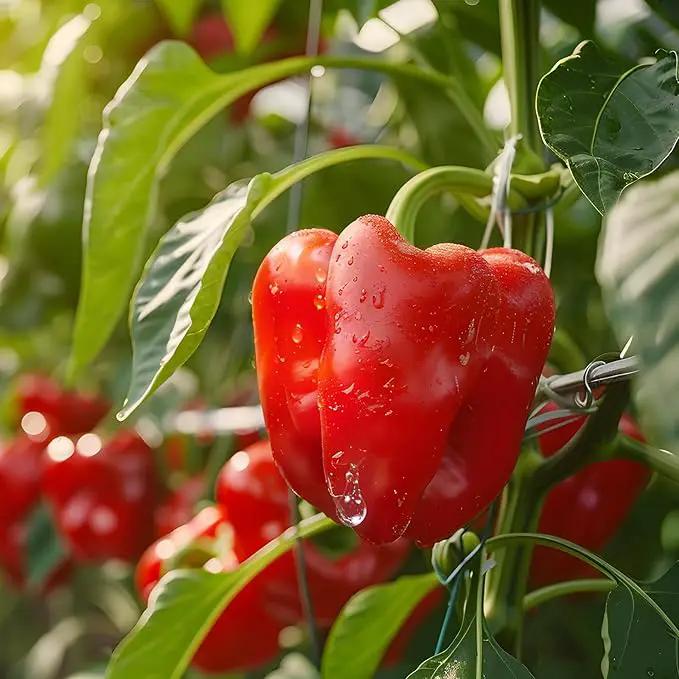 600+ Pepper Seeds, Heirloom Vegetable Seed for Planting Indoor Outdoor, 10 Varieties Hot and Bell Pepper (Capsicum Annuum) Seeds Garden Kit, Non-GMO Home Fresh Food Hydroponic Veggie Supply by GreenHaven Gardens