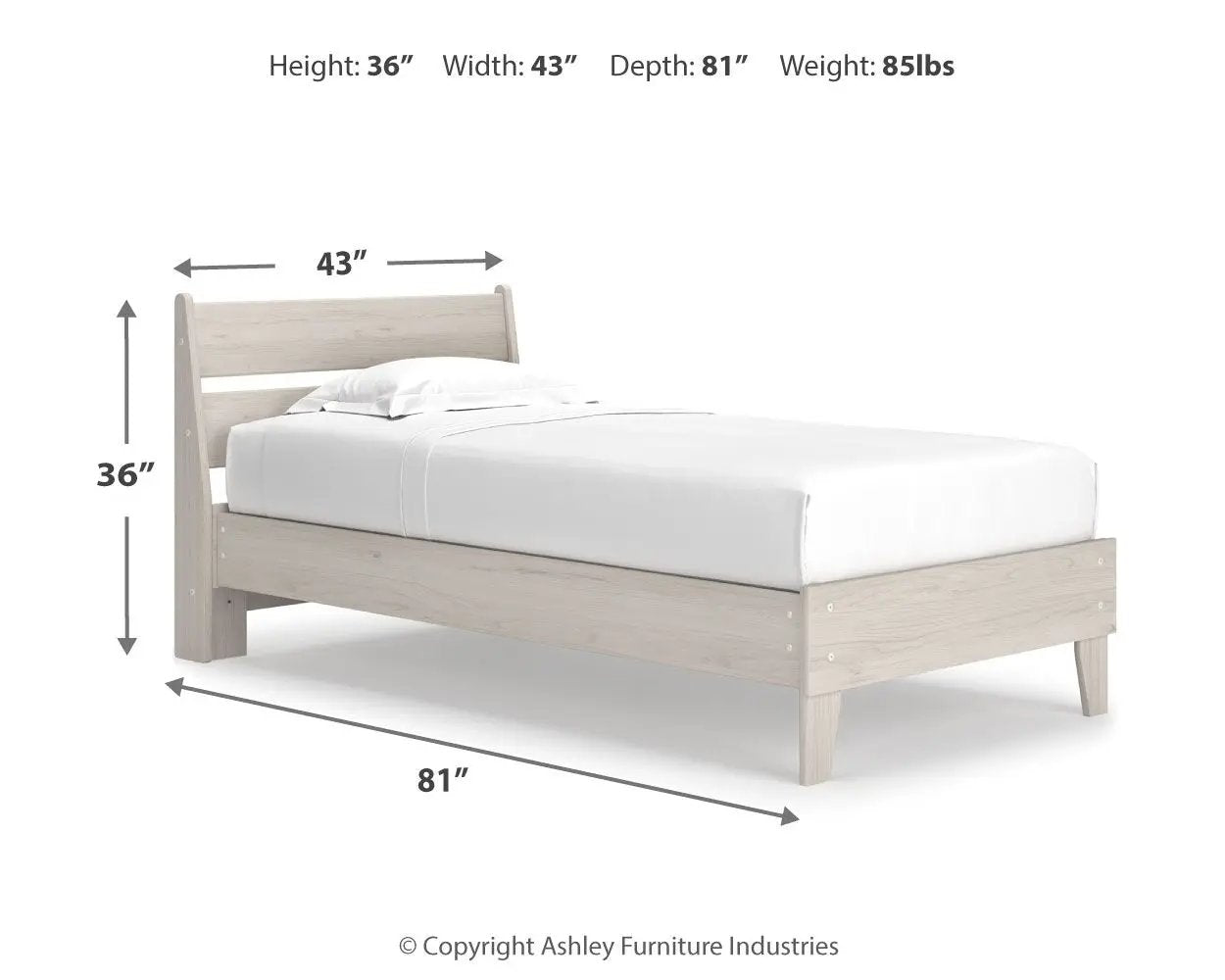 Socalle - Panel Platform Bed by Unique Piece Furniture