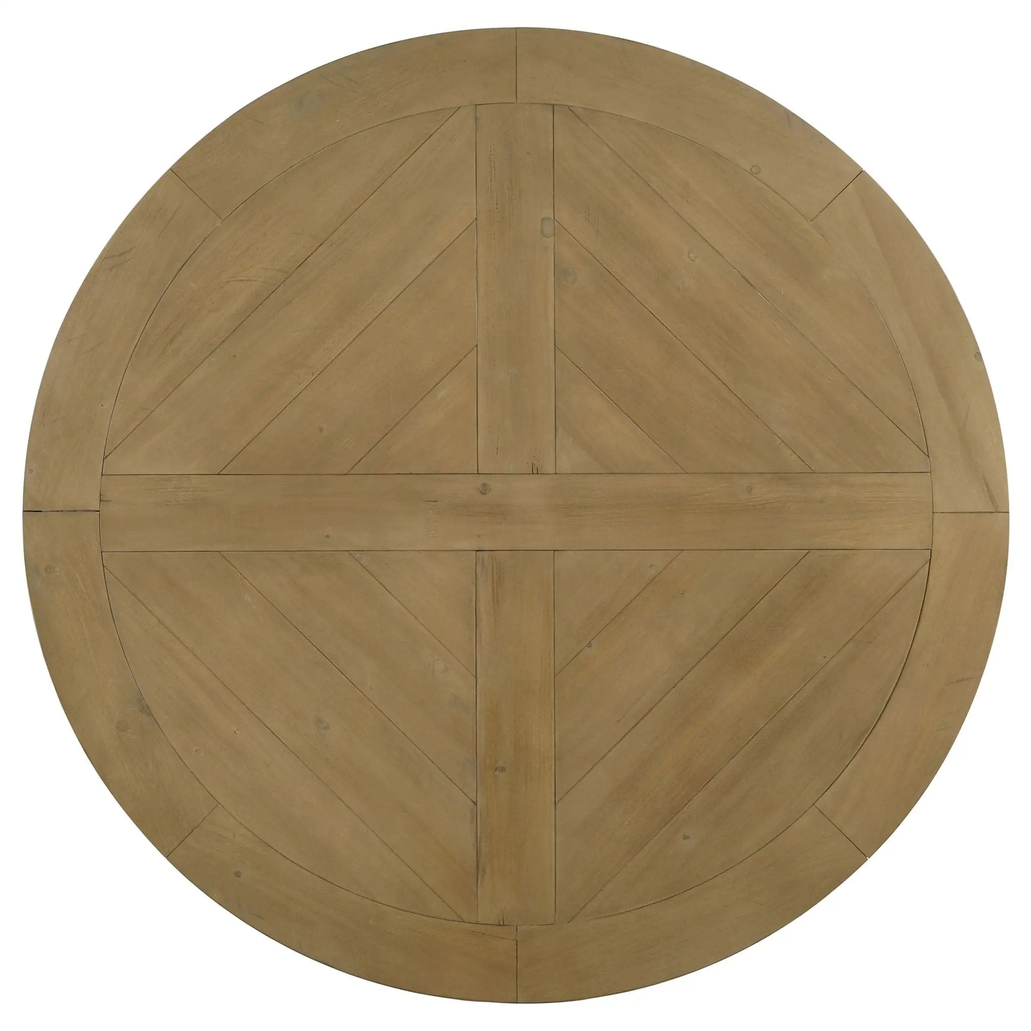 Florence 7-piece Round Dining Table Set Rustic Honey by Unique Piece Furniture