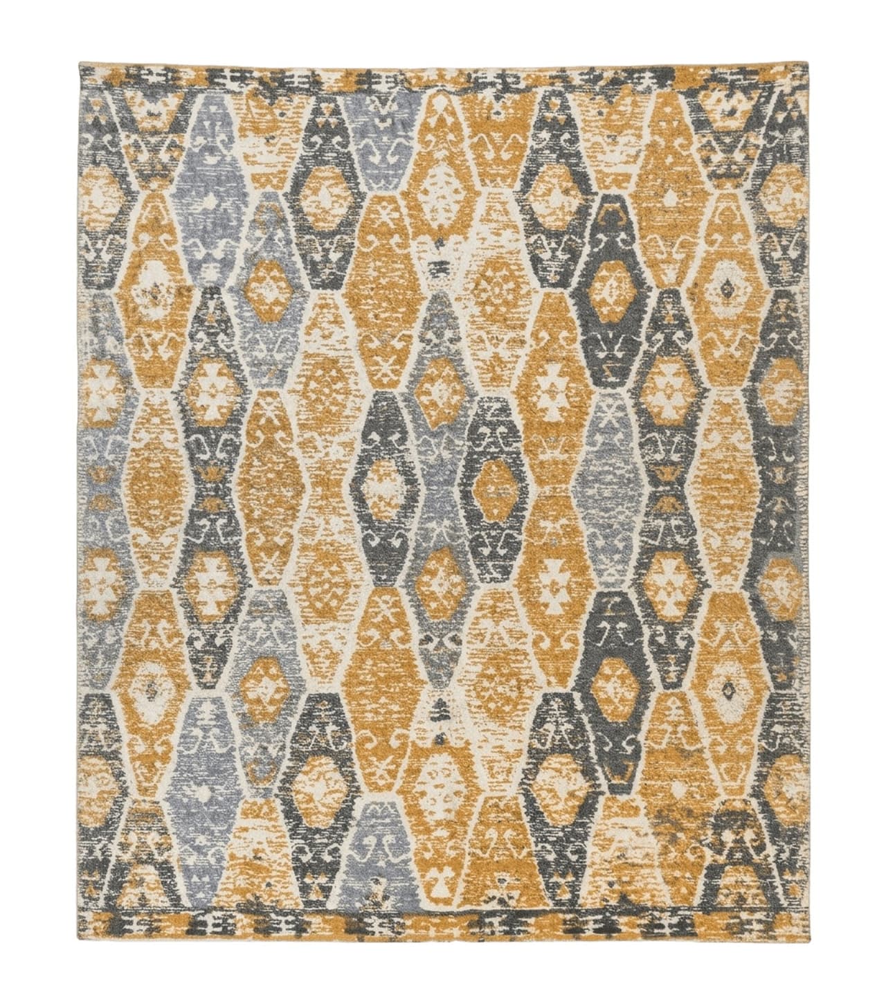 Handmade Contemporary Modern Indian Rug 8x10, Colorful by Jewel Rugs