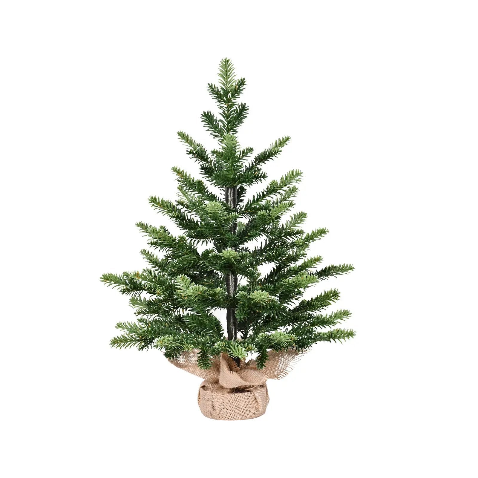 2FT Full PE Tabletop Christmas Tree with 230 Tips, Realistic by HouseOfZazla