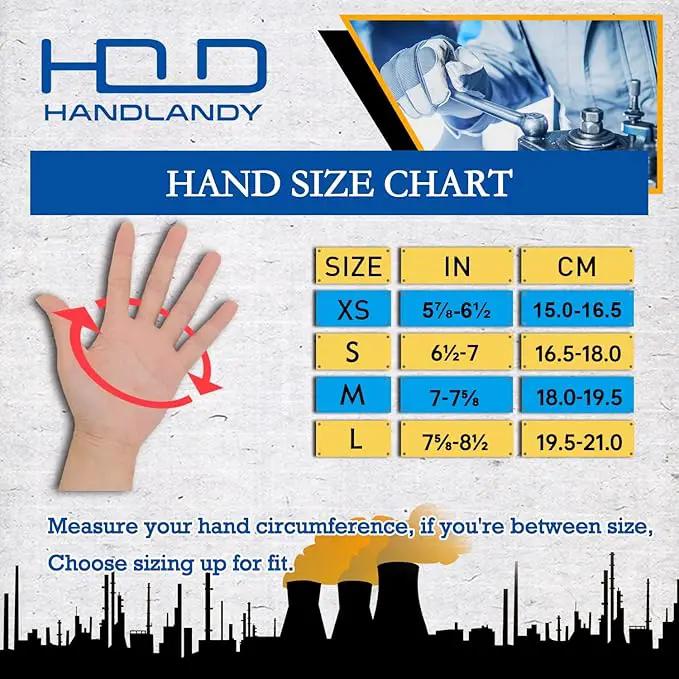 HANDLANDY Women Safety Work Gloves Utility Touch Screen Working Grip Glove for Yardwork Gardening Breathable Mechanic Gloves by GreenHaven Gardens